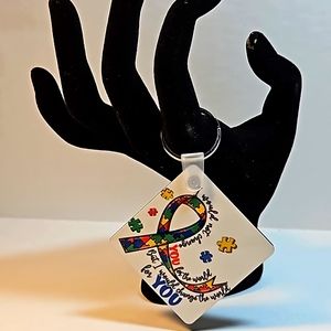 Customized Personalized Autism Keychain